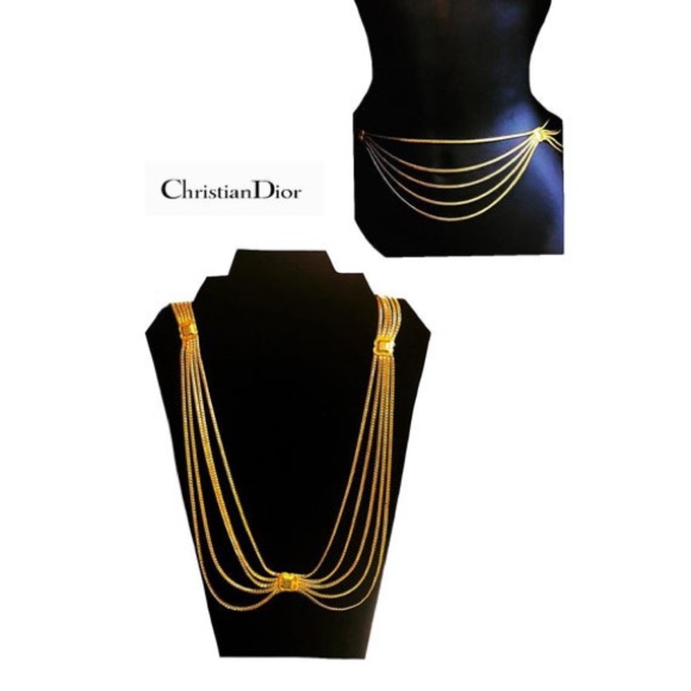 Christian Dior Belt/Necklace